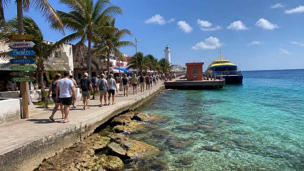 first time cozumel reef snorkel